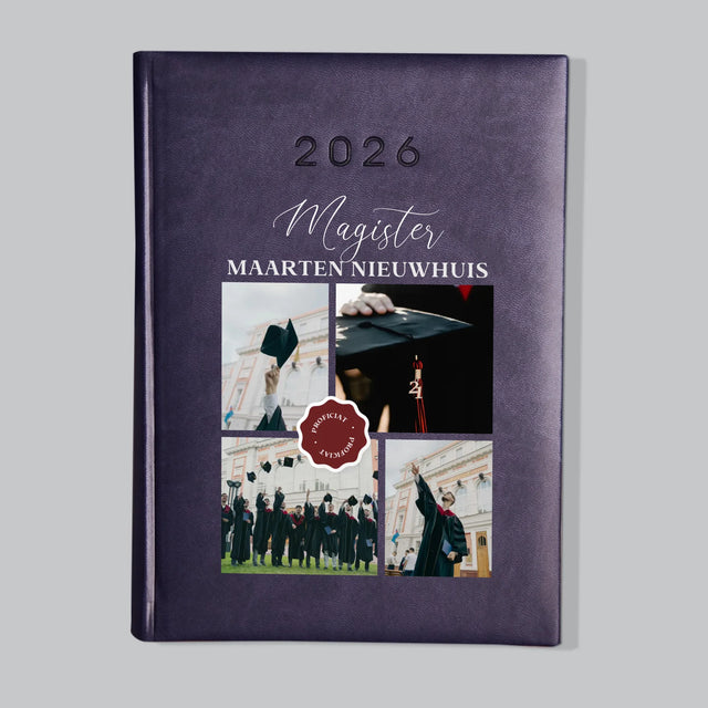 Fotocollage: Magister - Boekkalender