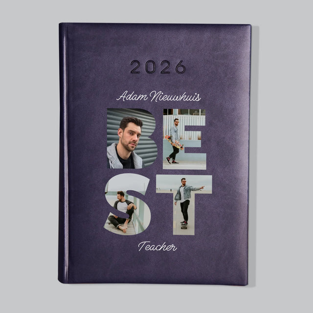 Woord Van Foto'S: Best Teacher - Boekkalender
