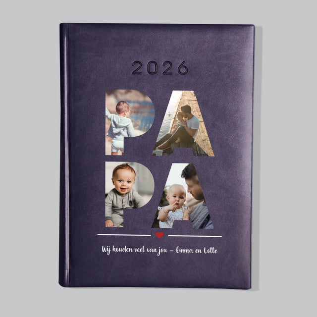 Woord Van Foto'S: Papa - Boekkalender