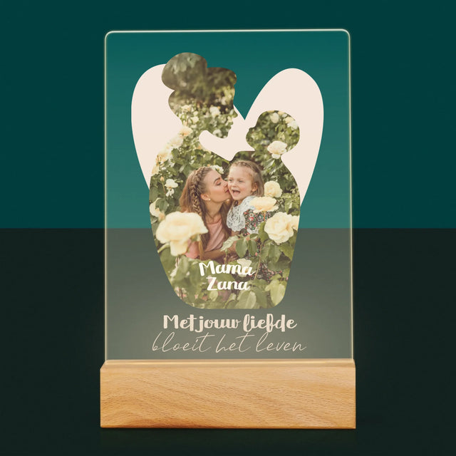 Vorm Van Foto'S: Jouw Liefde - Afdruk Op Acrylglas (Verticaal)