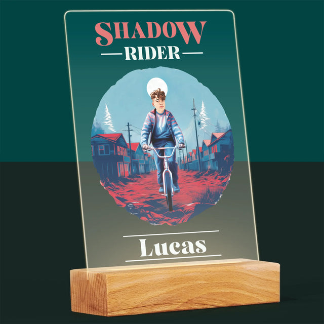 Jouw Karakter: Shadow Rider - Afdruk Op Acrylglas (Verticaal)