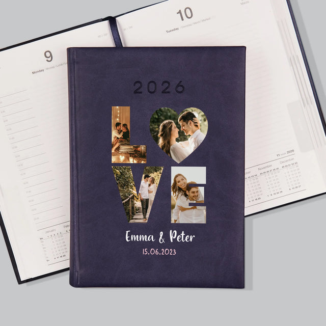 Woord Van Foto'S: Love Met Jouw Foto'S - Boekkalender