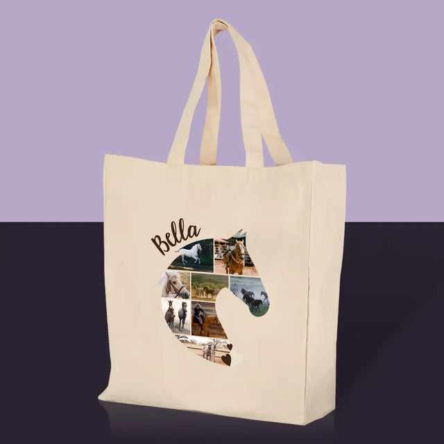 Vorm Van Foto'S: Paard - Canvas Tas