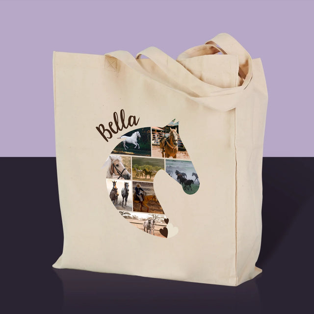 Vorm Van Foto'S: Paard - Canvas Tas