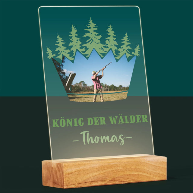 Kształt Ze Zdjęć: Król Lasu - Wydruk Na Szkle Akrylowym | DE