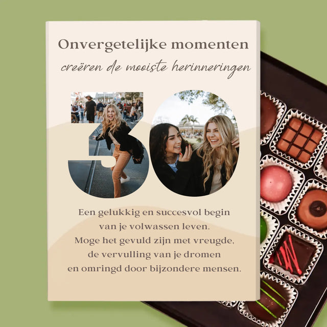 Woord Van Foto'S: 30E Verjaardag - Pralines