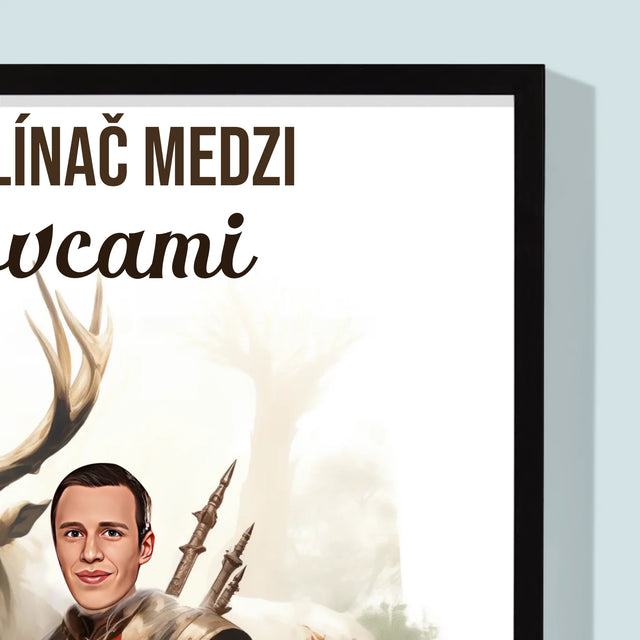Twoja Postać: Wiedźmin Wśród Myśliwych - Wydruk Obramowany | SK