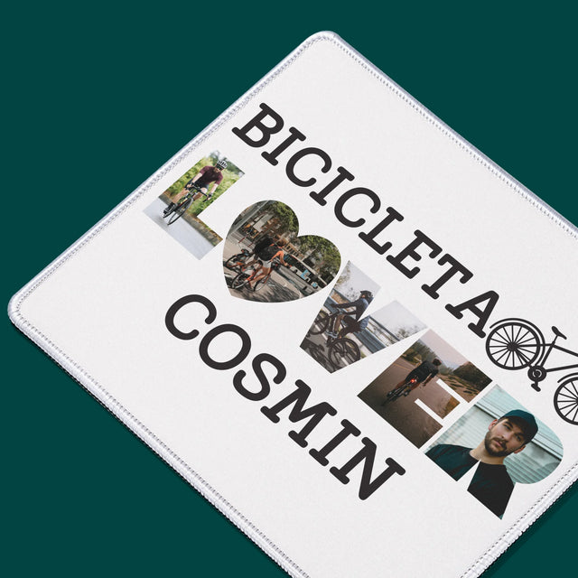 Słowo Ze Zdjęć: Rower Lover - Podkładka Pod Myszkę | RO