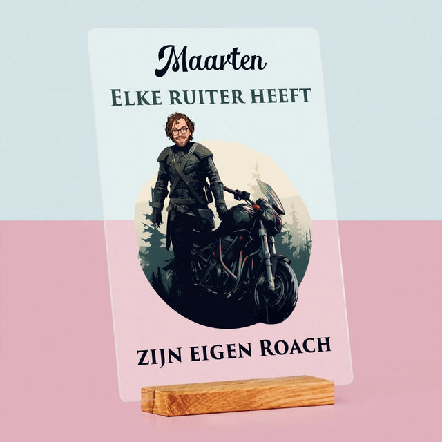 Jouw Karakter: Elke Ruiter - Afdruk Op Acrylglas (Verticaal)
