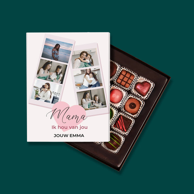 Fotocollage: Mama - Pralines