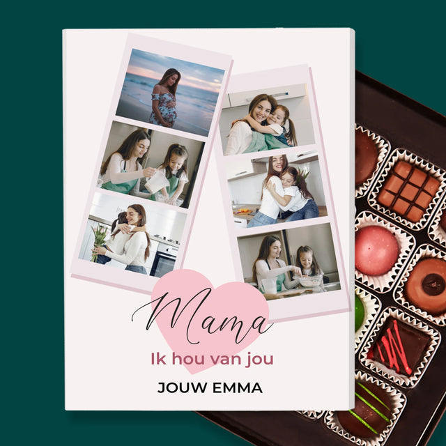Fotocollage: Mama - Pralines