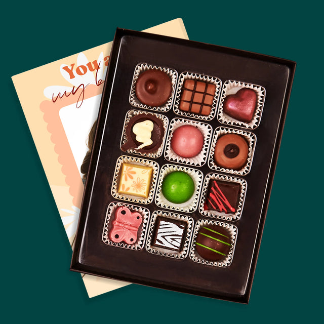 Fotocollage: Besties - Pralines