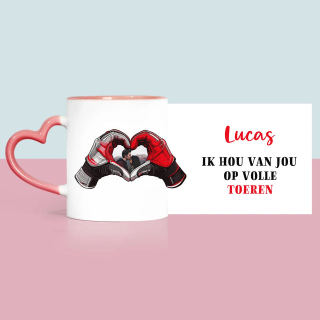 Foto En Handtekening: Ik Hou Van Jou Op Volle Toeren - Mok