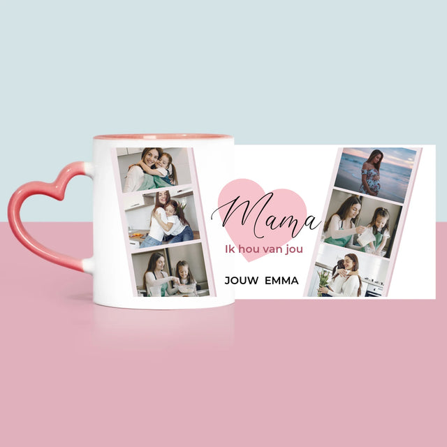 Fotocollage: Mama - Mok