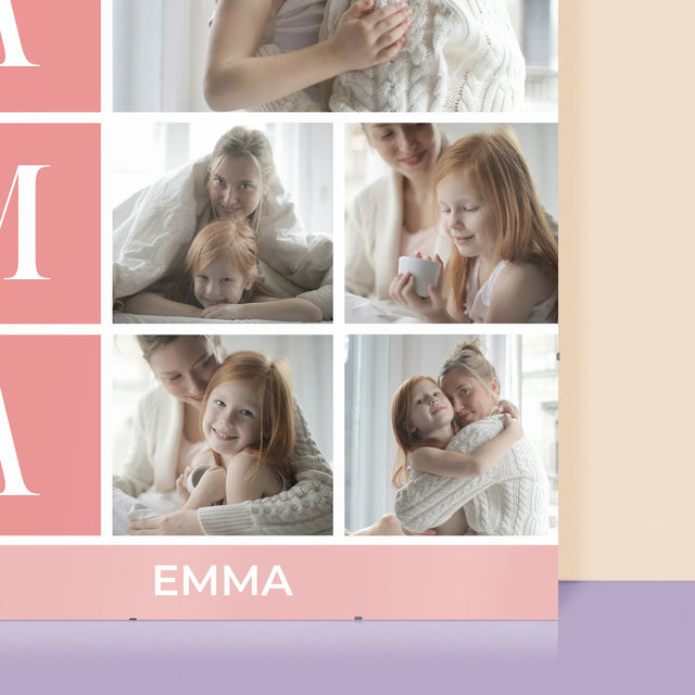 Fotocollage: Collage De Beste Mama - Poster