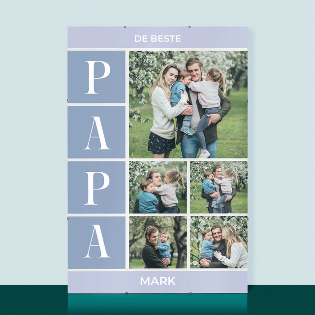 Fotocollage: Collage, De Beste Papa - Poster