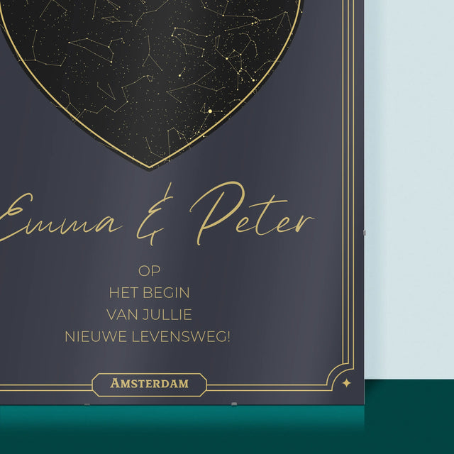 Starrenkaart: Sterrenkaart, Nieuwe Levensweg - Poster