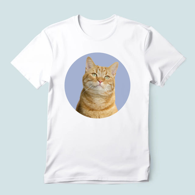 Foto: Jouw Kat - T-Shirt Voor Heren
