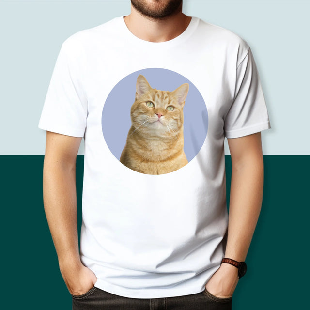 Foto: Jouw Kat - T-Shirt Voor Heren