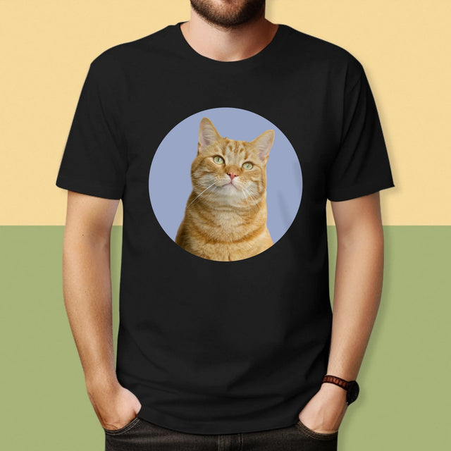 Foto: Jouw Kat - T-Shirt Voor Heren