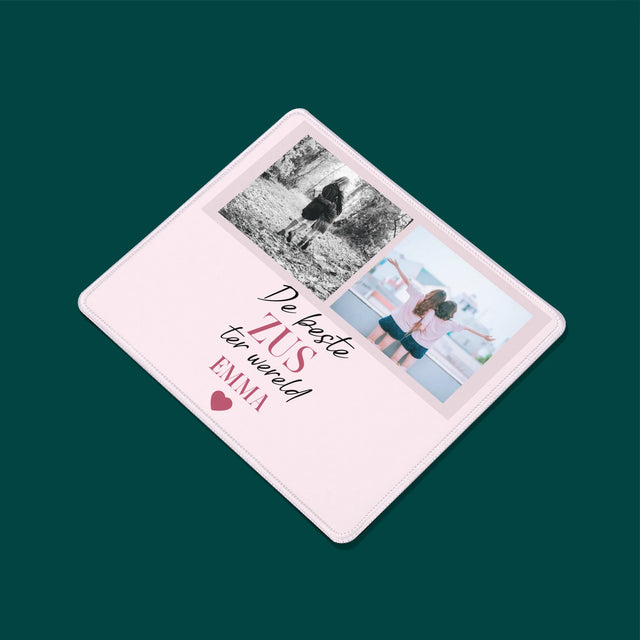 Fotocollage: De Beste Zus - Muismat