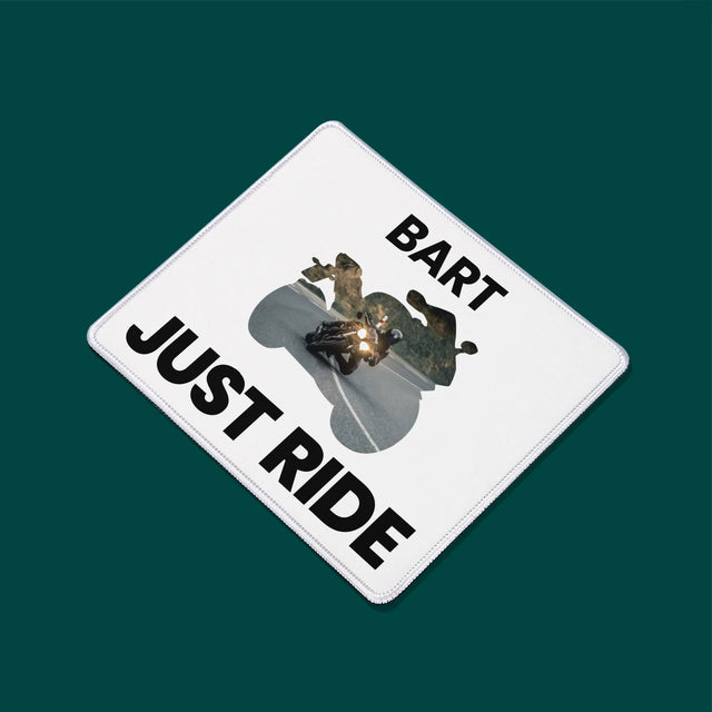 Vorm Van Foto'S: Just Ride - Muismat