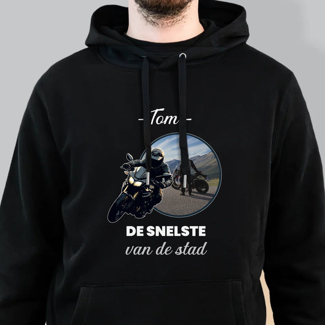 Foto En Handtekening: De Snelste Van De Stad  - Herentrui Met Kap