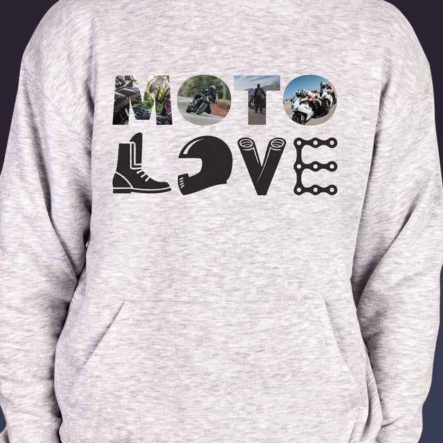 Woord Van Foto'S: Motolove - Herentrui Met Kap