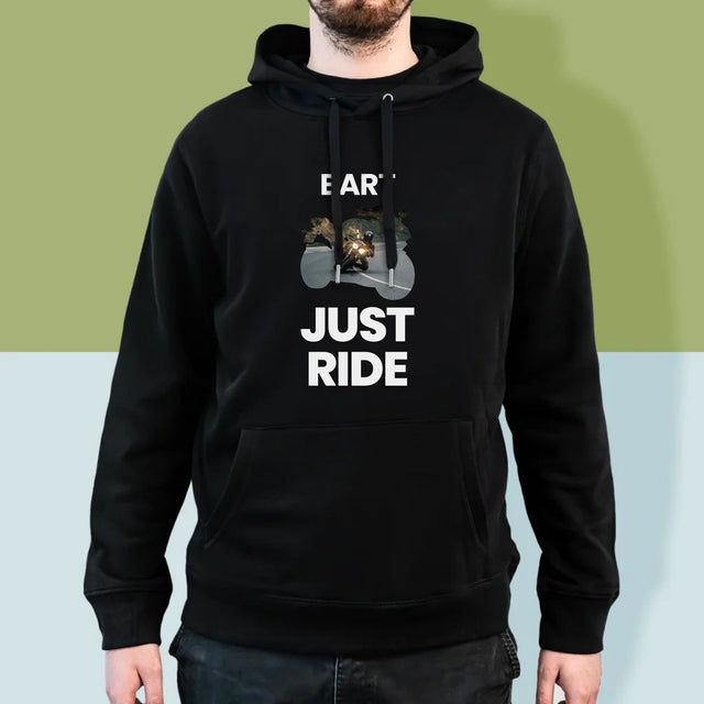 Vorm Van Foto'S: Just Ride - Herentrui Met Kap