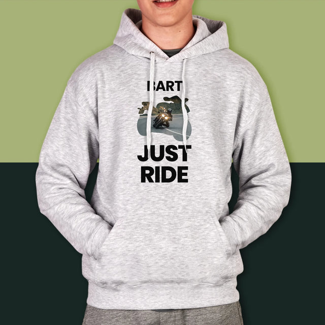 Vorm Van Foto'S: Just Ride - Herentrui Met Kap