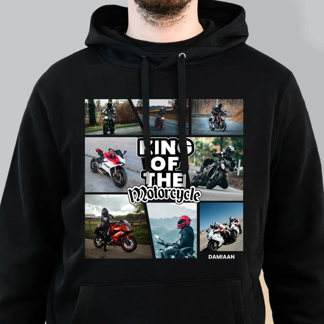Fotocollage: King Of The Motorcycle - Herentrui Met Kap