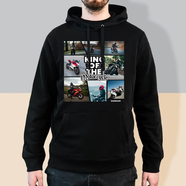 Fotocollage: King Of The Motorcycle - Herentrui Met Kap