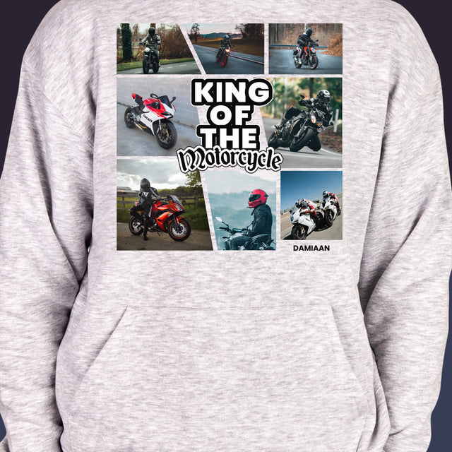 Fotocollage: King Of The Motorcycle - Herentrui Met Kap
