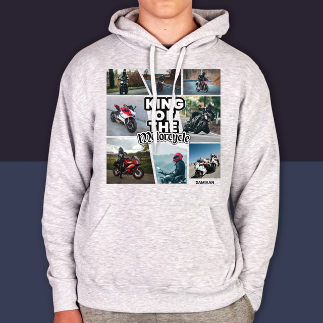 Fotocollage: King Of The Motorcycle - Herentrui Met Kap