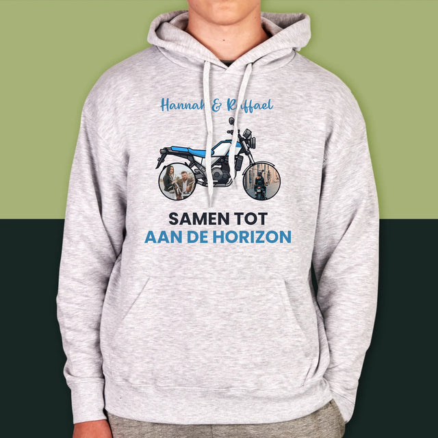 Fotocollage: Samen Tot Aan De Horizon - Herentrui Met Kap
