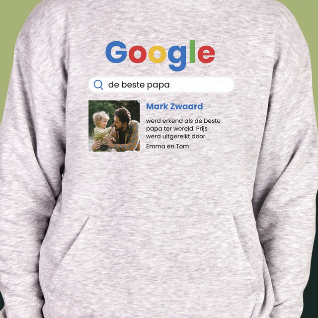 Foto En Handtekening: Beste Papa, Google-Score - Herentrui Met Kap