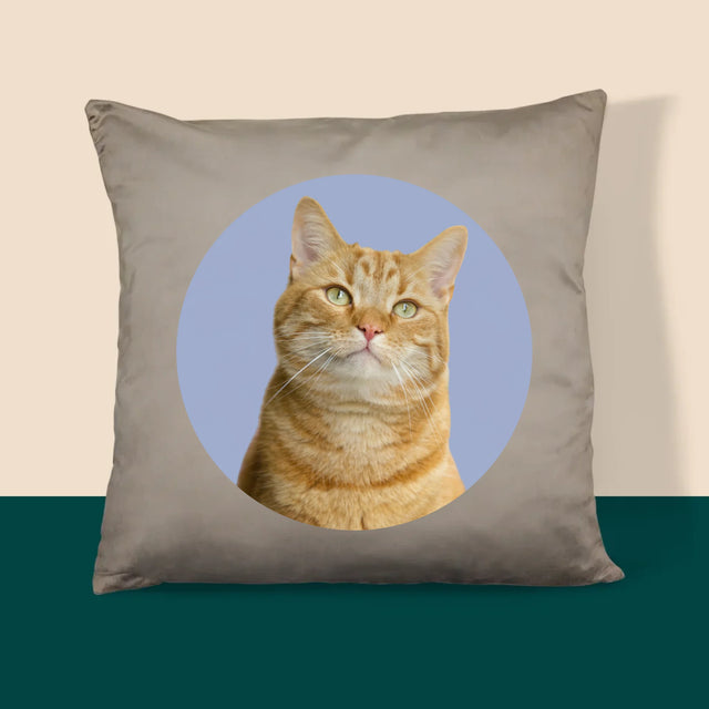 Foto: Jouw Kat - Kussen (Monogram)