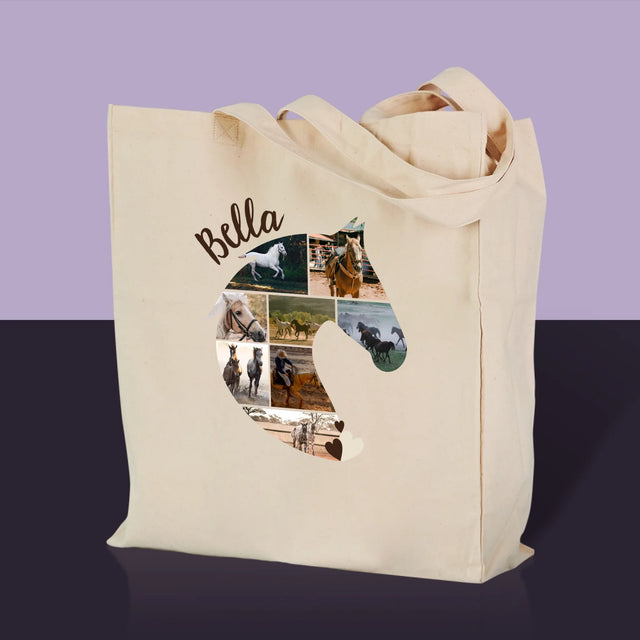 Vorm Van Foto'S: Paard - Canvas Tas