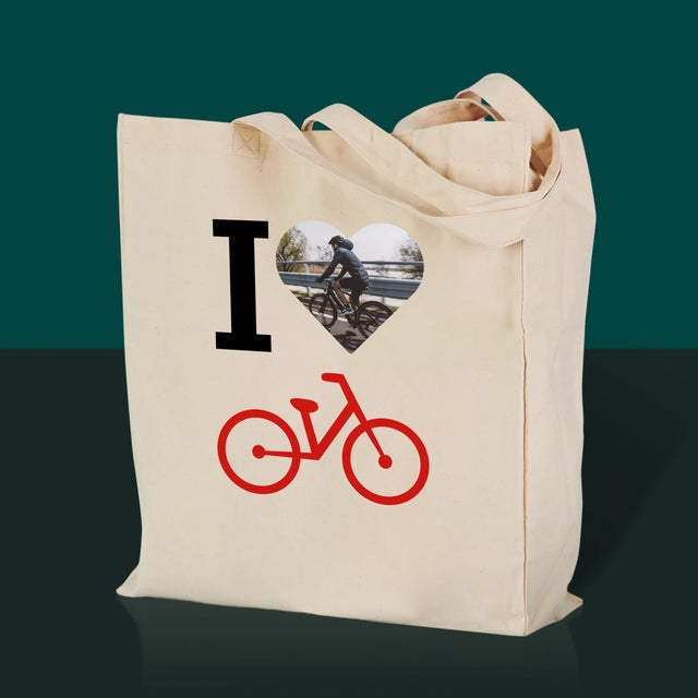 Foto: I Love Fiets - Canvas Tas