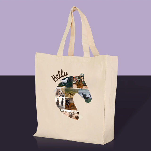 Vorm Van Foto'S: Paard - Canvas Tas