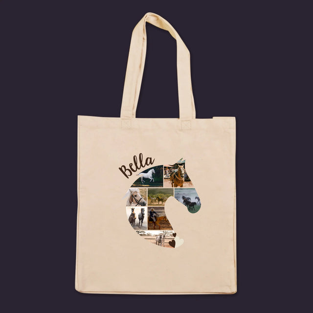Vorm Van Foto'S: Paard - Canvas Tas