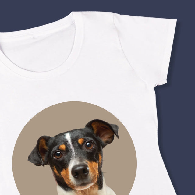 Foto: Jouw Hond - T-Shirt Voor Dames