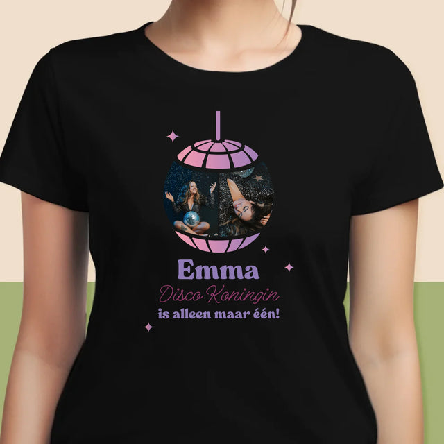 Fotocollage: Disco Koningin  - T-Shirt Voor Dames