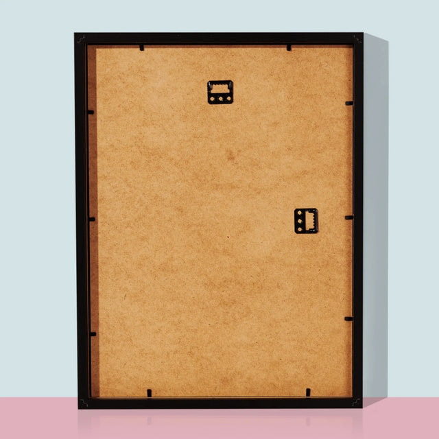 Geboorteakte Van Kind: Metriek Bloemen - Afdruk Met Frame 30X40 (Verticaal)