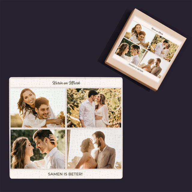 Fotocollage: Samen Is Beter - Puzzel