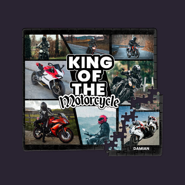 Fotocollage: King Of The Motorcycle - Puzzel