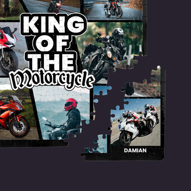 Fotocollage: King Of The Motorcycle - Puzzel