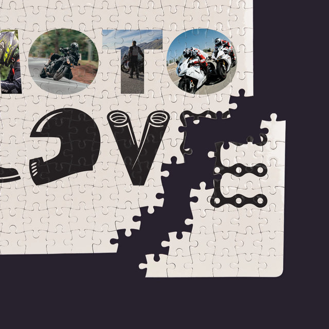Woord Van Foto'S: Motolove - Puzzel