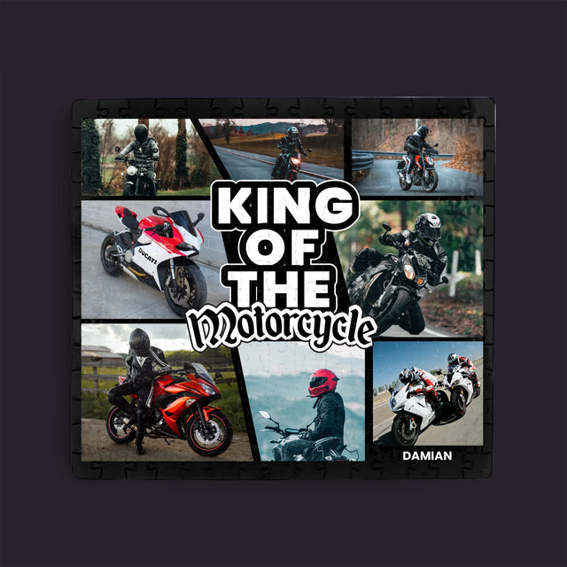 Fotocollage: King Of The Motorcycle - Puzzel