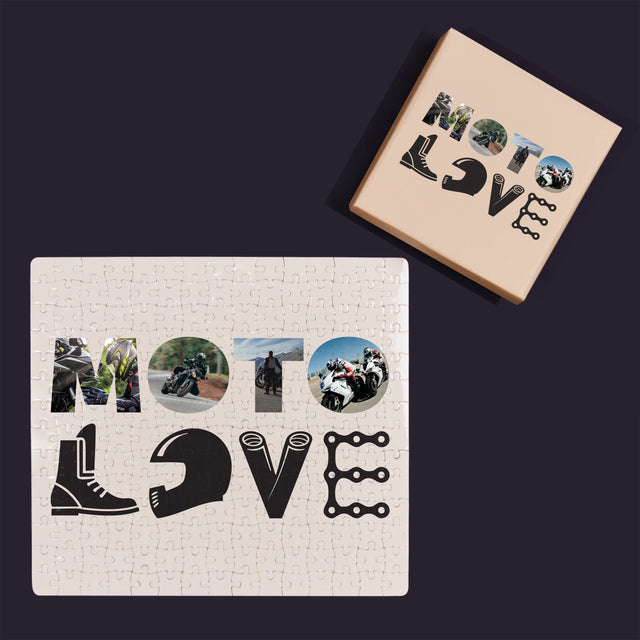 Woord Van Foto'S: Motolove - Puzzel